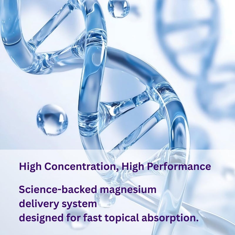 nfuse Magnesium Lotion - 225 mg USP Magnesium Chloride, Lavender Essential Oils, Fast Absorbing, Calming, Stress Relief & Muscle Relaxation - Natural Body Lotion, 8 oz - Image 4