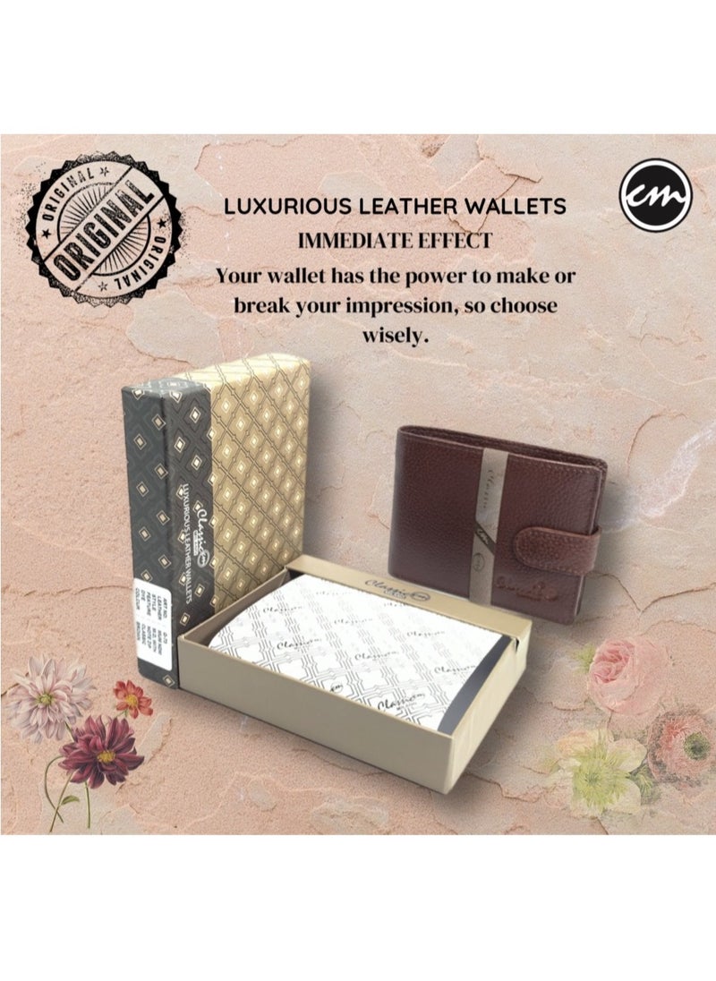Classic Milano Classic Milano Wallet for Men - Genuine Leather Card Holder Wallet, RFID Blocking Bifold Mens Wallet with Coin Pouch, Slim Wallet for Men, Durable Man Wallet - Ideal Gift  - Image 2