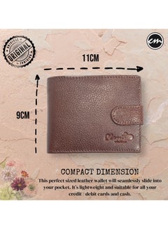 Classic Milano Classic Milano Wallet for Men - Genuine Leather Card Holder Wallet, RFID Blocking Bifold Mens Wallet with Coin Pouch, Slim Wallet for Men, Durable Man Wallet - Ideal Gift  - Image 4