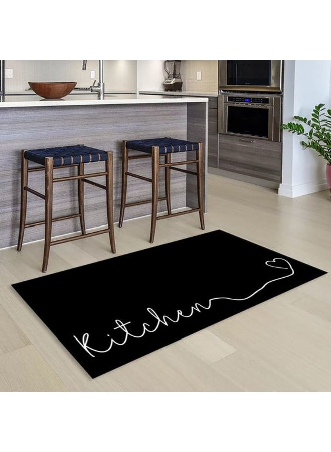 Hendi Mandala Anti-Slip Printed Kitchen Floor Rug, Soft Velvet Face, Multiple Sizes Availbale For Ultimate Comfort and Style - Image 1