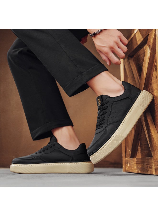 يو اس بولو اسن Uspoloassn سنيكرز كاجوال بسيطة ومنخفضة ذات رباط متعددة الاستخدامات ومتينة أحذية رجالية كاجوال - Image 3