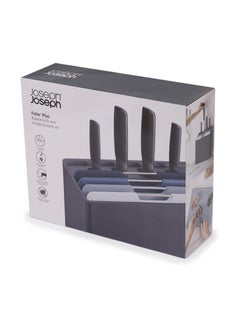 Joseph Joseph Joseph Joseph Folio Large Chopping Boards and Knives Set of 8  - Image 3