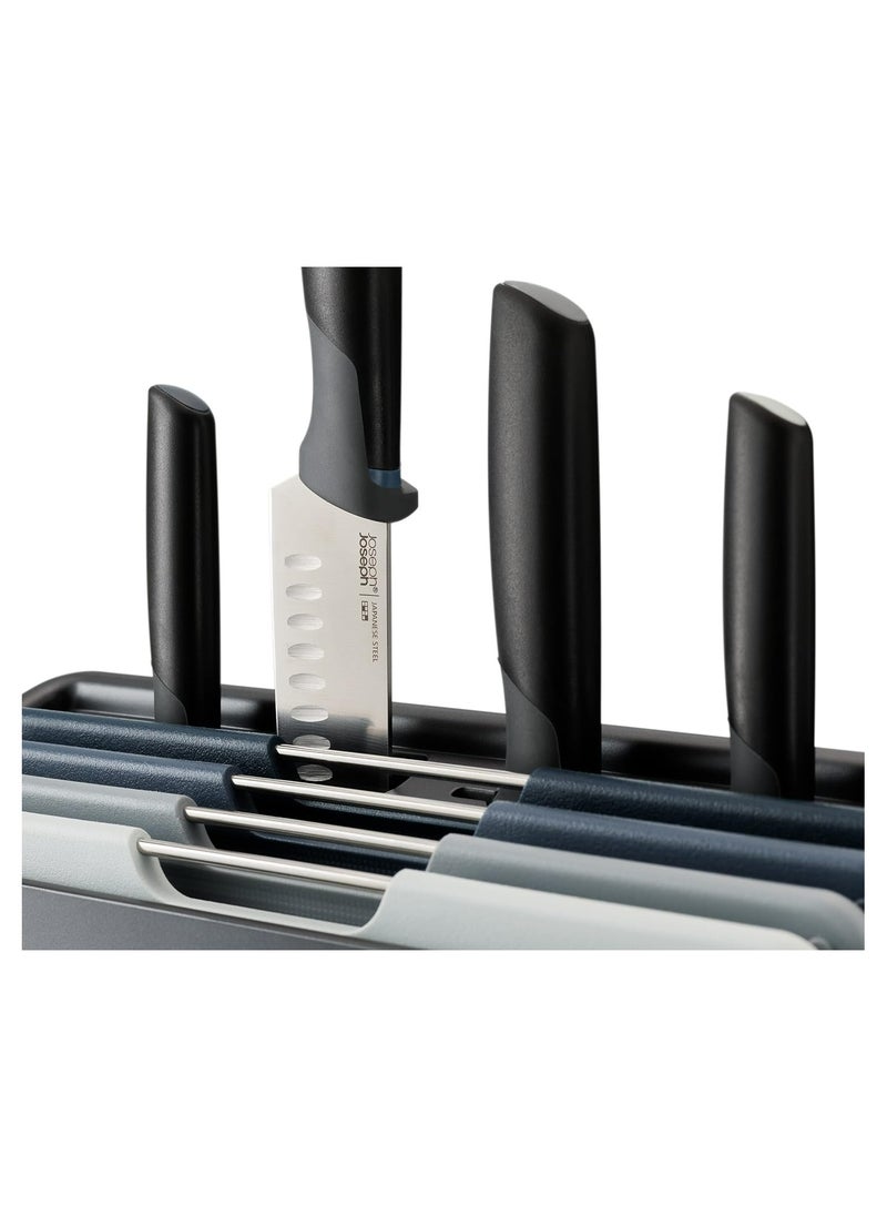 Joseph Joseph - Joseph Joseph Folio Large Chopping Boards and Knives Set of 8 - Image 1