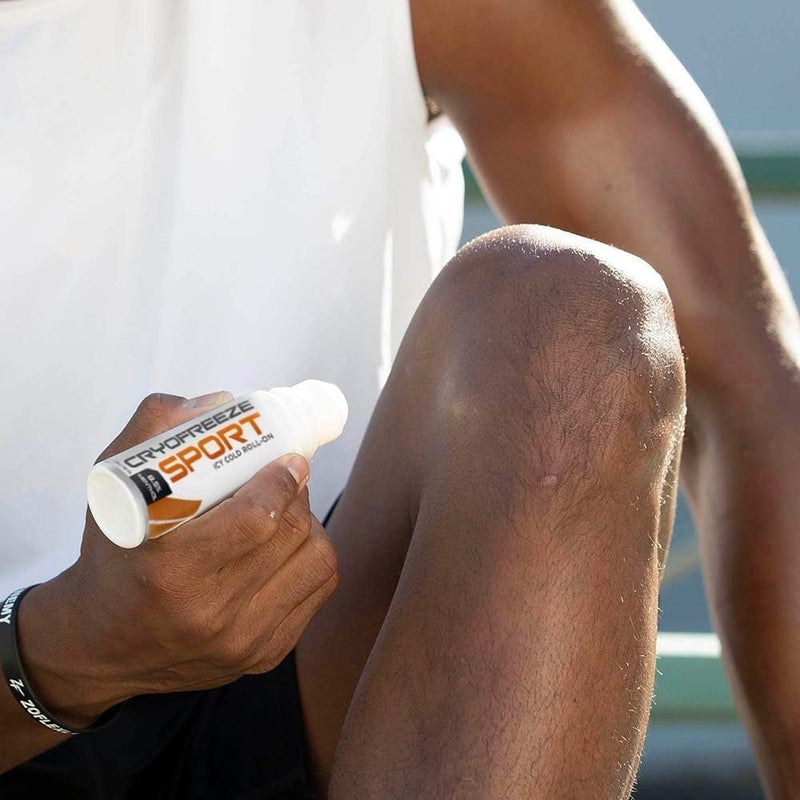 OMAX أوماكس 2 زجاجات كريو فريز لتخفيف الألم بالمنثول رول أون رياضي بارد لالتهاب المفاصل تخفيف آلام الظهر تخفيف آلام العضلات والمفاصل أرنيكا صنع في الولايات المتحدة 3 أونصات لكل زجاجة - Image 4