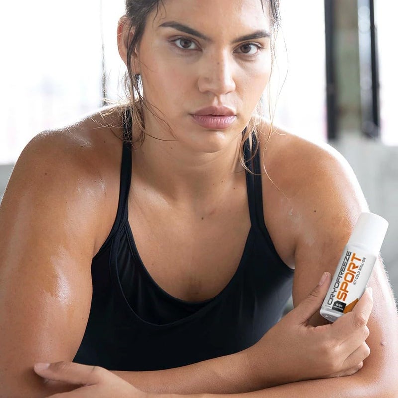 OMAX أوماكس 2 زجاجات كريو فريز لتخفيف الألم بالمنثول رول أون رياضي بارد لالتهاب المفاصل تخفيف آلام الظهر تخفيف آلام العضلات والمفاصل أرنيكا صنع في الولايات المتحدة 3 أونصات لكل زجاجة - Image 5