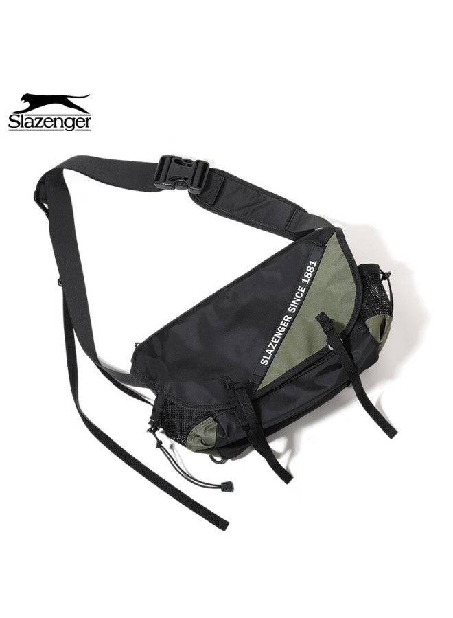 Slazenger Trendy Crossbody Bag, Men's Shoulder Bag, Casual Sports Chest Bag, Large Capacity Versatile Messenger Bag For Students - Image 2