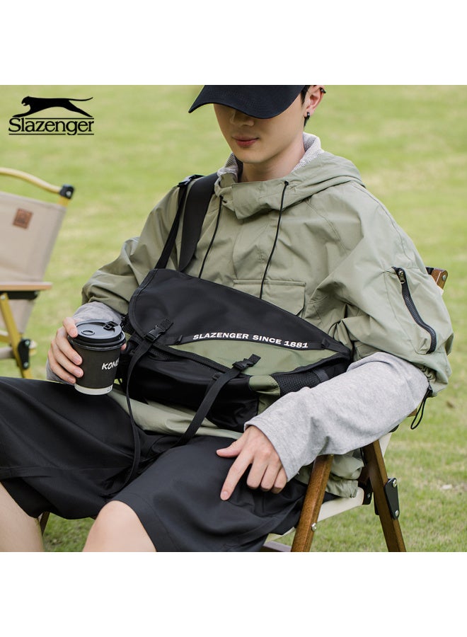 Slazenger Trendy Crossbody Bag, Men's Shoulder Bag, Casual Sports Chest Bag, Large Capacity Versatile Messenger Bag For Students - Image 4
