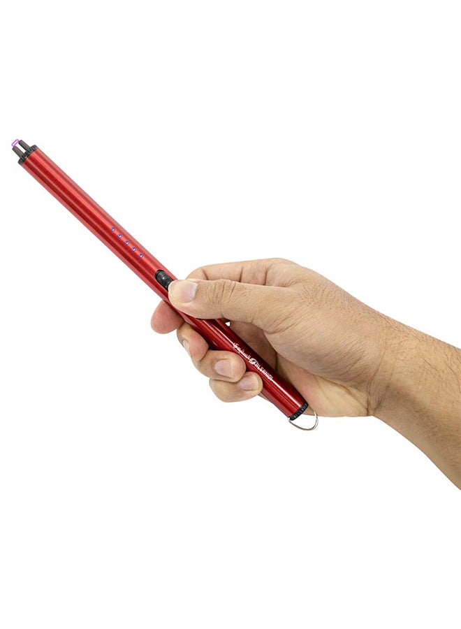 AL SANIDI electric lighter, Red, Size22*1.5 Cm - Image 3