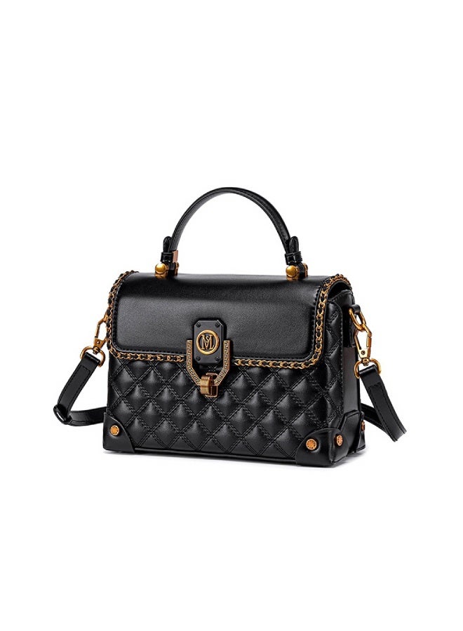 Women Large Capacity Hobo Box Bag, Fashion Shoulder Crossbody and Top Handle Bag for Work, Daily Use and Occasions, with Elegant Metal Hardware - Image 5