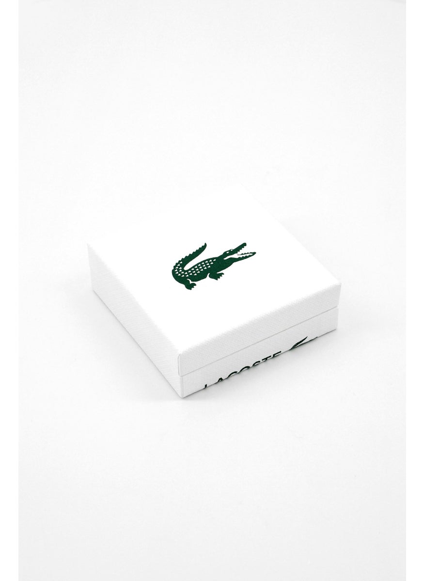 LACOSTE Women Gold Plated Lock Pendant Chain Necklace, Gold  - Image 2
