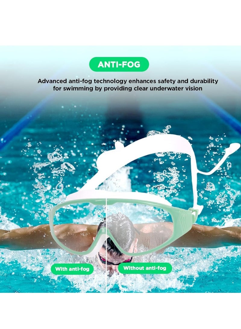 ENDLESS  Premium Swimming Goggles with Anti-Fog and UV Protection – Large Frame – Soft Silicone Gasket - Image 4
