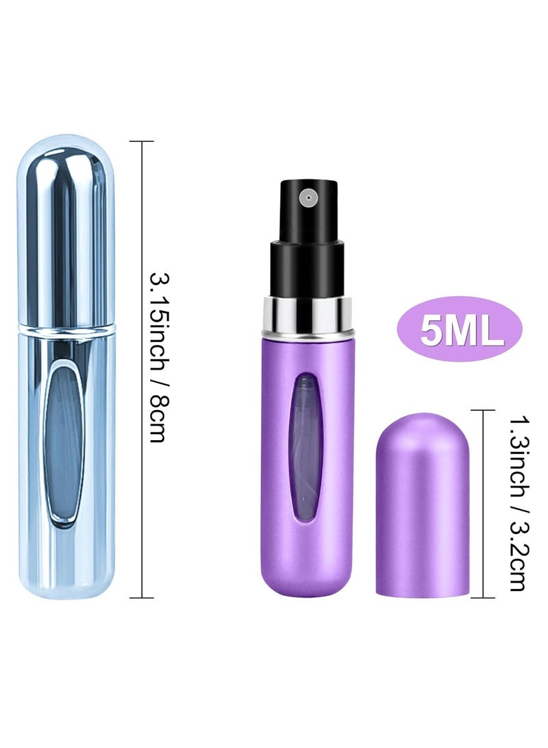 Golf GOLF Perfume Atomizer, 6Pcs 5ML Mini Refillable Empty Perfume Atomizer Bottle, Refillable Perfume Spray, Scent Pump Case, Perfume Atomizer for Travel Outgoing - Image 4