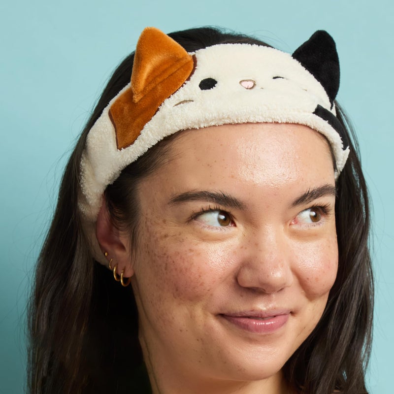 TONYMOLY x Squishmallows Cam Spa Day Set | Hydrating Coconut Eye Mask + Plush Cat Spa Headband | Limited Edition Holiday Gift Set for Relaxation, Skincare, and Self-Care at Home - Image 5