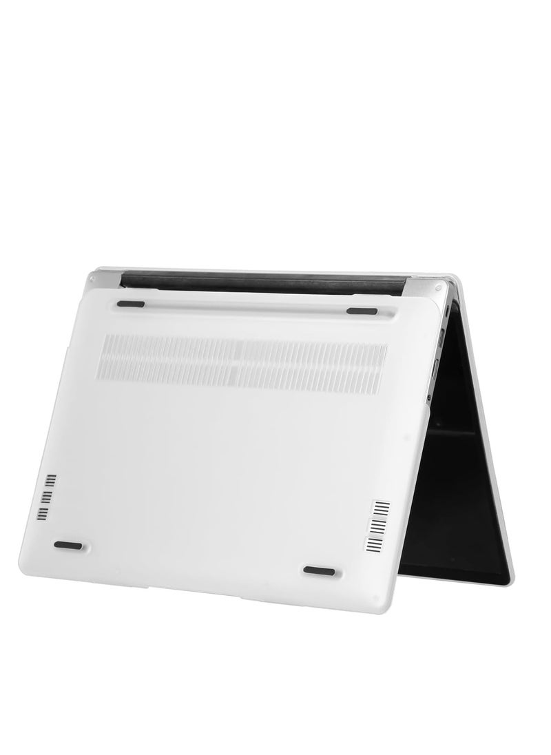 Generic - Rubberized Case Compatible with Huawei HONOR MagicBook 14 / Huawei MateBook D14 2020/2021, Plastic Frosted Hard Shell Cover for Huawei HONOR MagicBook 14 / Huawei MateBook D14 2020/2021/2022, Frosted Clear - Image 1