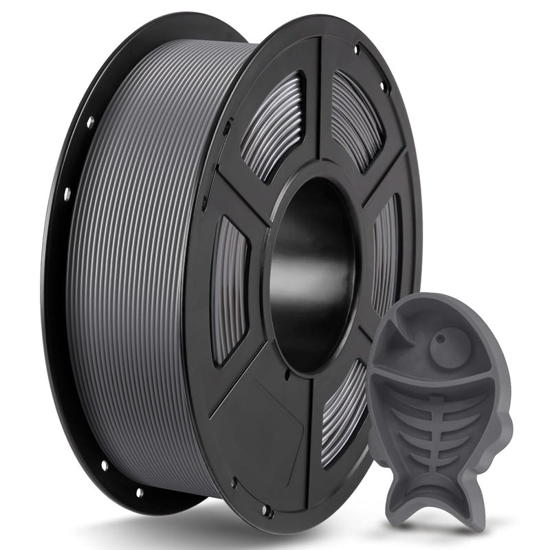 Anycubic خيوط PLA، 1.75 مم خيوط الطباعة ثلاثية الأبعاد، قوة عالية، مقاومة للحرارة، بديل PLA من الدرجة الهندسية الممتازة، متوافق مع مجموعة متنوعة من طابعات FDM ثلاثية الأبعاد، 1 كجم رمادي - Image 1
