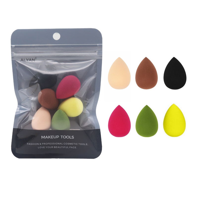 Mini Mini Small Size Beauty Makeup Egg Makeup Cotton Super Soft No Powder Eyeshadow Makeup Egg Lip Nail Makeup Powder Puff - Image 1