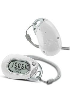 Excefore 3D Pedometer for Walking, Electronic 3D Sensor High Accuracy White Simple Step Counter, 3D Pedometer for Walking Step Tracker, Accurately Track Steps for Men Women Kids Adults Seniors  - Image 4