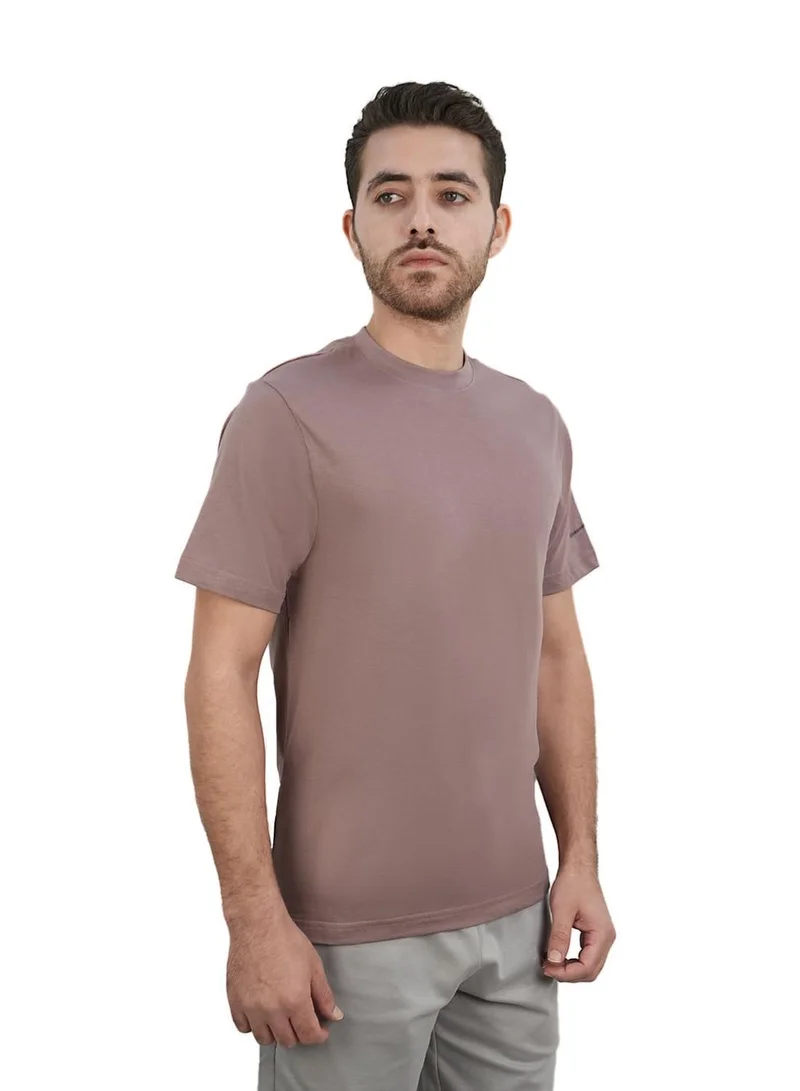 GIORDANO Men's Giordano Cotton Crewneck Slim Fit Tee - Short Sleeve