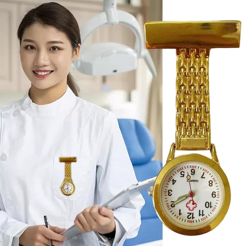 كلاراكو ساعة يد كوارتز معلقة على طية صدر السترة، شارة، ساعة جيب - Image 4