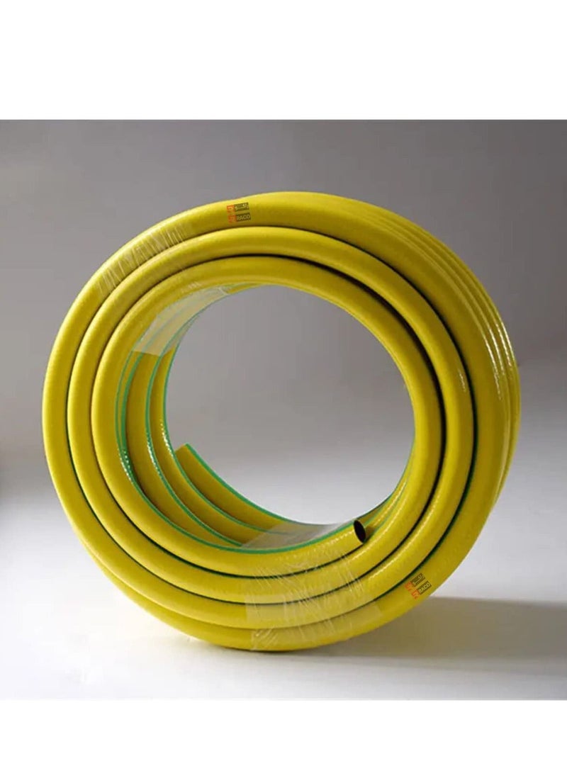 RACO RACO Heavy Duty Garden Hose Yellow Hosepipe for Gardening Watering All-Weather Flexibility Made in Italy - Image 1