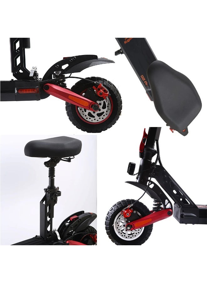 كوجو كيرين سكوتر كهربائي قابل للطي G2 Pro - سرعة 45 كم/ساعة، مدى 50 كم، 800 واط، إطارات للطرق الوعرة، فرامل قرصية مزدوجة، شاشة كبيرة | بلوتوث - Image 4