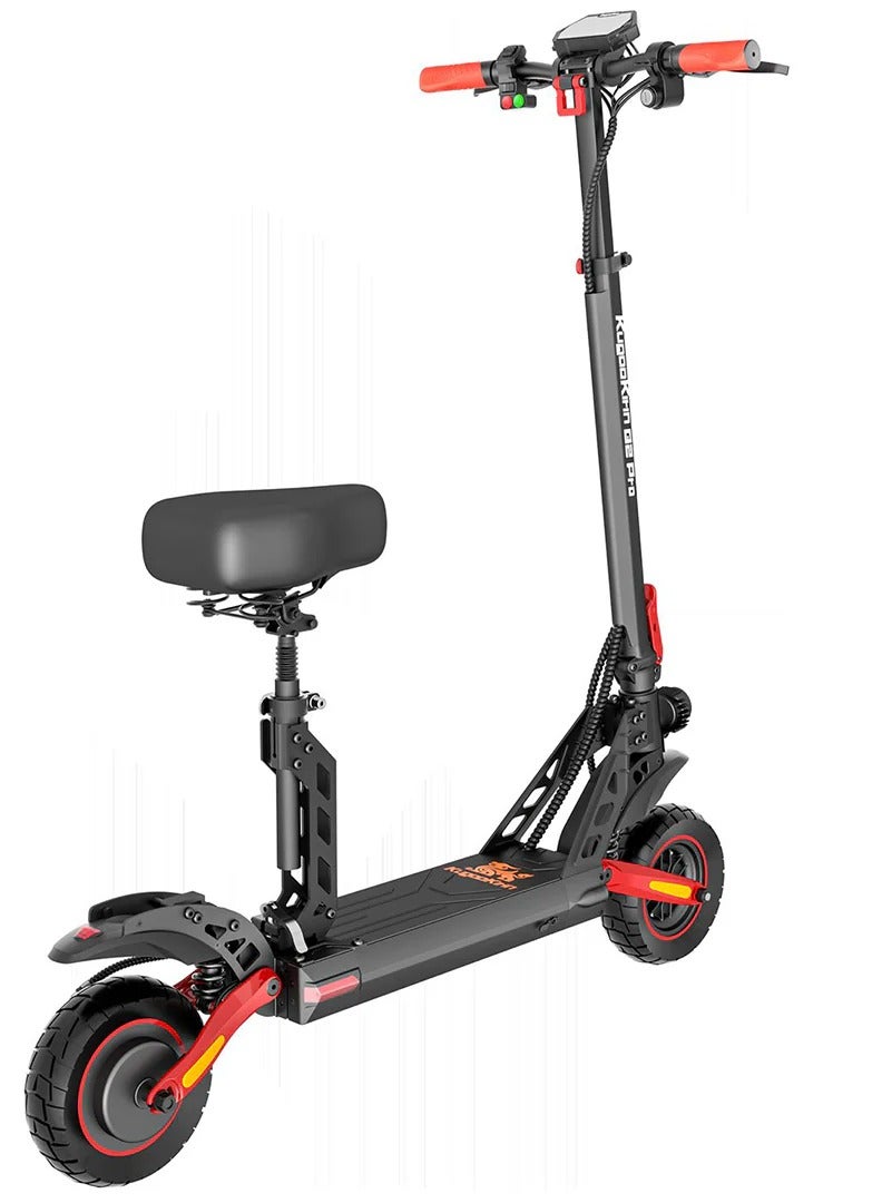 كوجو كيرين سكوتر كهربائي قابل للطي G2 Pro - سرعة 45 كم/ساعة، مدى 50 كم، 800 واط، إطارات للطرق الوعرة، فرامل قرصية مزدوجة، شاشة كبيرة | بلوتوث - Image 2