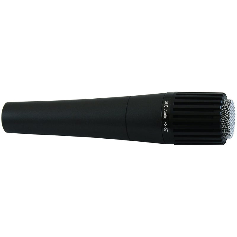 GLS Audio Instrument Microphone ES-57 & Mic Clip - Professional Series ES57 Dynamic Cardioid Mike Unidirectional - For Instruments, Drums, Percussion, Vocals, and more - Image 3