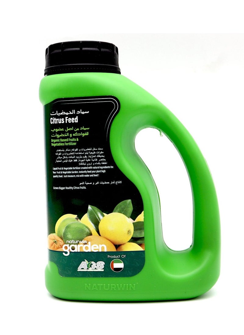 AGS Naturwin Organic Based Citrus Feed Fruit & Vegetables Fertilizer 500ml is a Premium Liquid Fertilizer Specifically Formulated for Citrus Trees and a Variety of Fruit and Vegetable Plants.  - Image 1