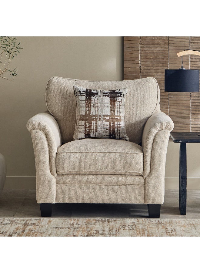 Home Box Urban Fabric Armchair Sofa with Cushion - Image 2