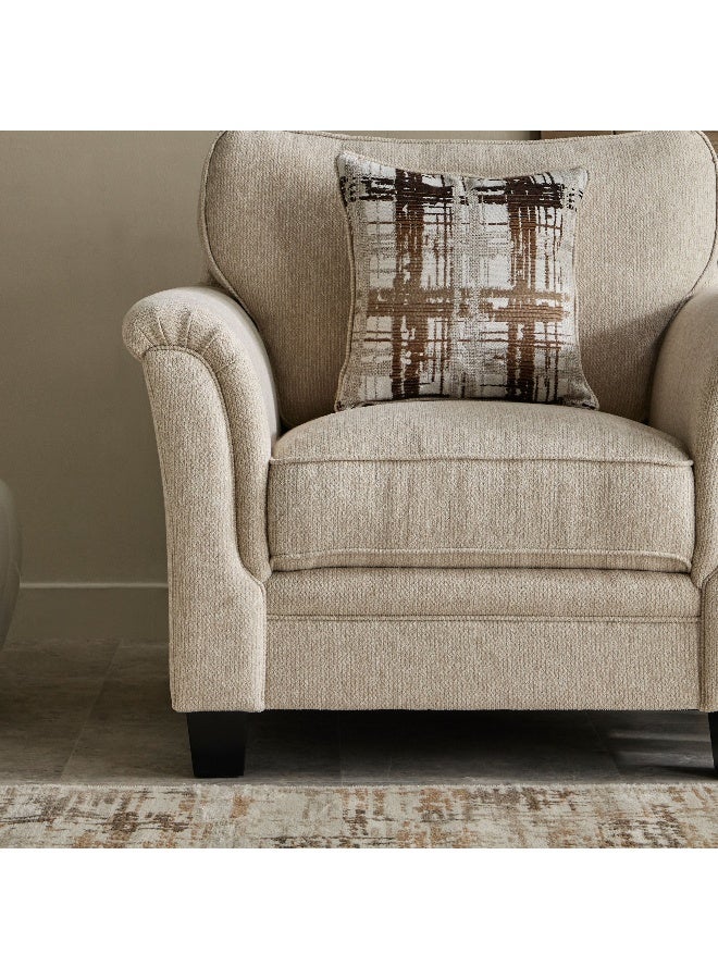 Home Box Urban Fabric Armchair Sofa with Cushion - Image 4