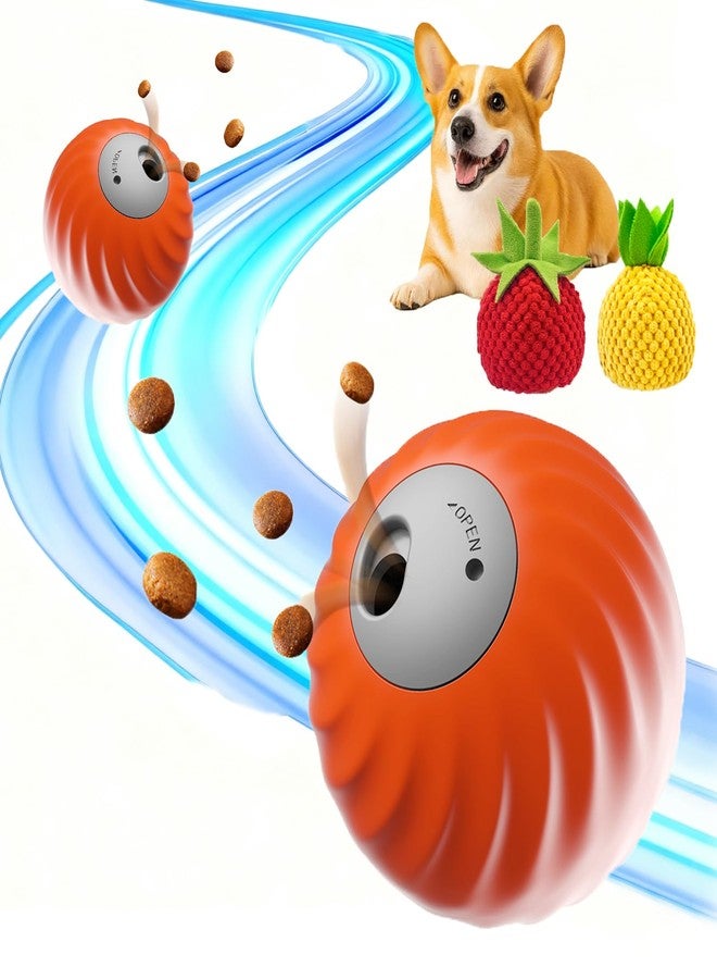 ألعاب تفاعلية للكلاب من DRVUXBIL، لعبة Zoomie 2.0 Buddy، لعبة ألغاز لتوزيع المكافآت، كرة مكافآت للكلاب، لعبة متينة تعمل بالحركة مناسبة للجراء والكلاب الصغيرة والمتوسطة والكبيرة، قابلة لإعادة الشحن عبر منفذ USB - Image 1