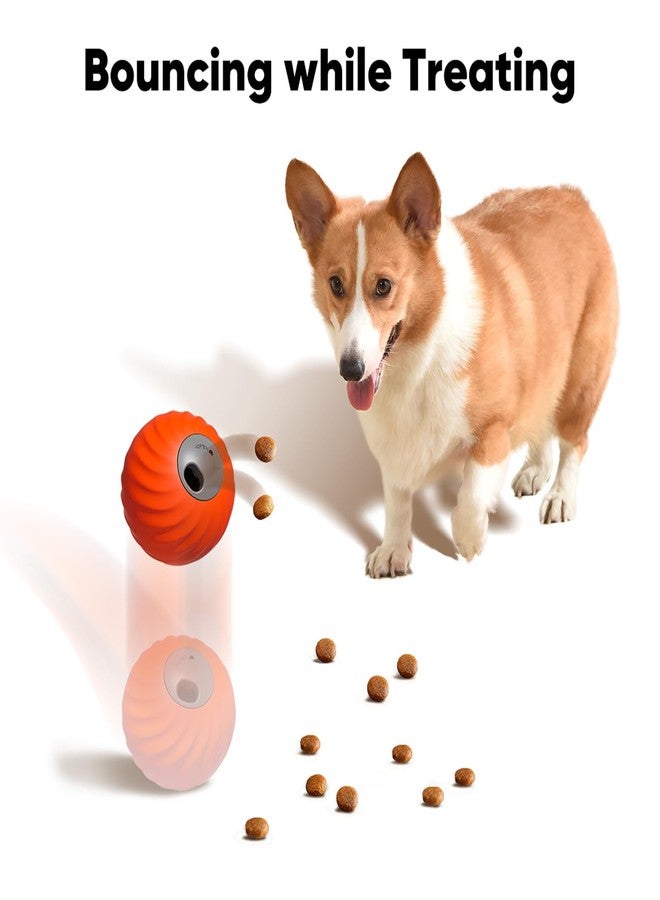 ألعاب تفاعلية للكلاب من DRVUXBIL، لعبة Zoomie 2.0 Buddy، لعبة ألغاز لتوزيع المكافآت، كرة مكافآت للكلاب، لعبة متينة تعمل بالحركة مناسبة للجراء والكلاب الصغيرة والمتوسطة والكبيرة، قابلة لإعادة الشحن عبر منفذ USB - Image 4