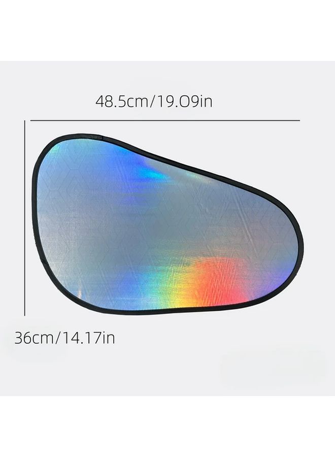 Magnetic Car Side Window Sunshade Two Rear Sides UV Block Heat Insulation Foldable for SUV Sedan Truck - Image 2