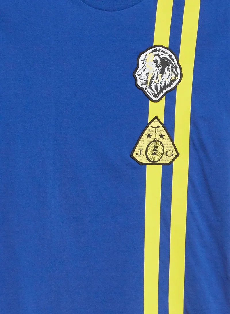 John Galliano Little Patched T-Shirt