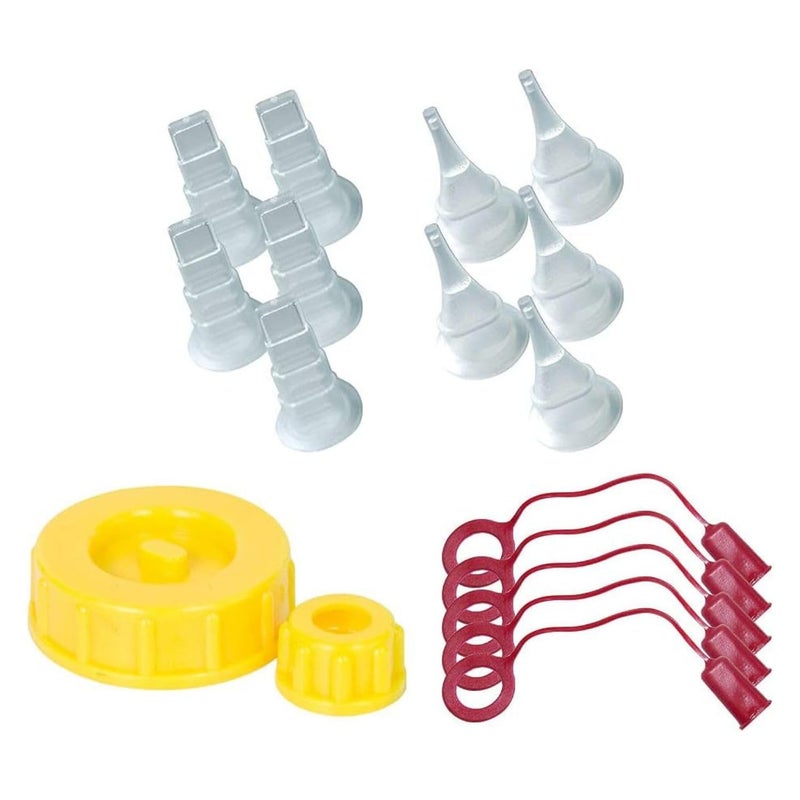 FastCap Fastedge GluBot Tip Kit 16 Ounce Capacity Replacement Lid Ring Blade Yorker Tips Caps Included Original Version 98229