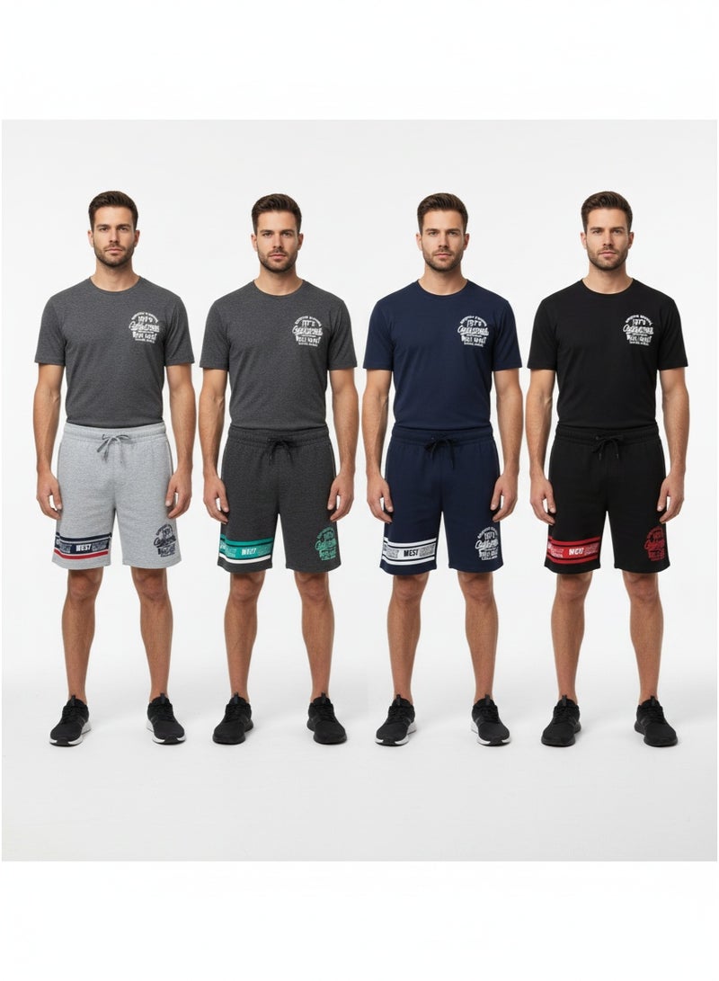 general SHORTS MENS BODY FRENCH TERRY FASHION HT/BB-SHFR-42-CH.MELANGE - Image 2