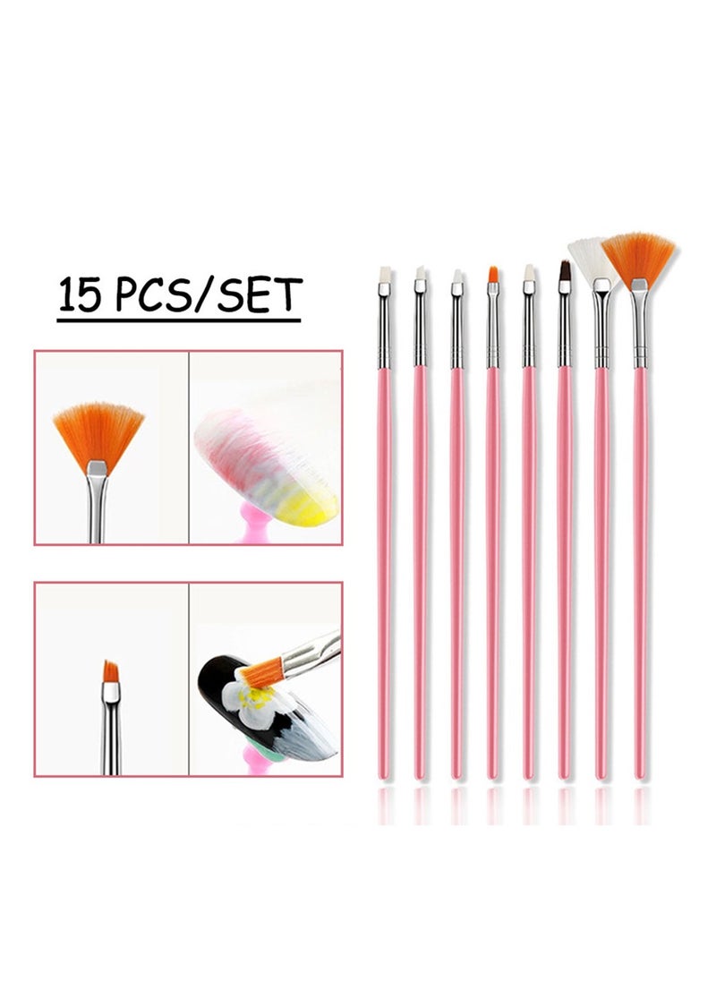 Cool Baby COOLBABY Gel Nail Polish Kit with UV Light 54W Nail Lamp 10 Colors Nuetral Pink Glitter Gel Nail Polish Kit Grinding Machine Nail Polish Tool Set Manicure Tools  - Image 4
