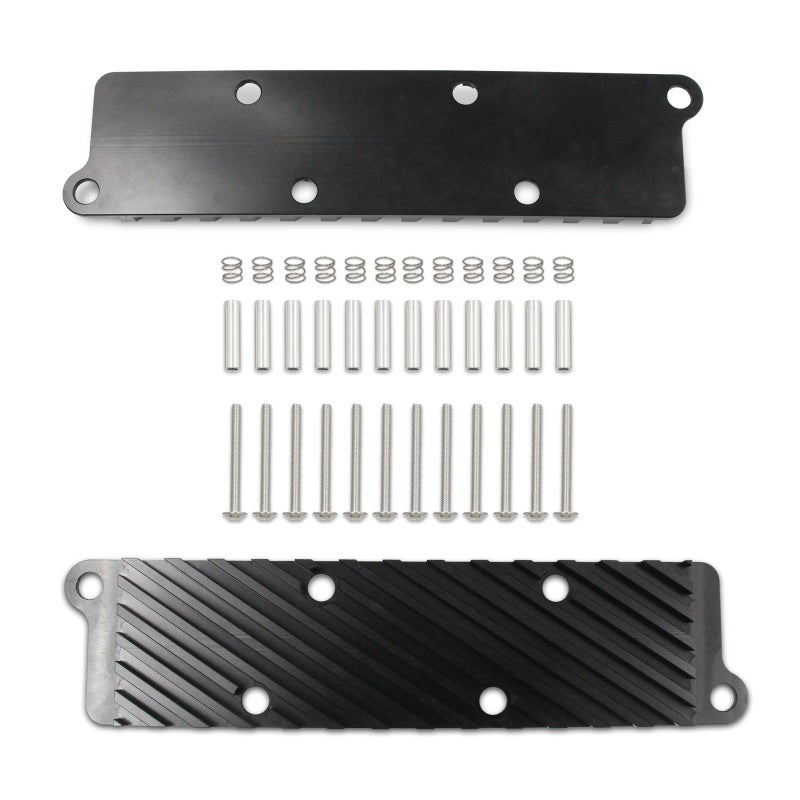 Coil Pack Hold Down Bracket Kit 1 Black High Strength Aluminium Alloy - Heat Dissipation Assistance Coil Pack Fixing Bracket for Audi B5 S4 RS4 C5 A6 2.7 V6 2.7T Engine Compartment - Image 1