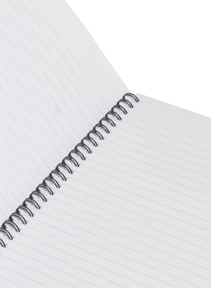 Light FIS LIGHT Pack of 10 Spiral Soft Cover Notebook, Single Line, 10X8 Inches (25.4 X 20.32 Cm) 100 Sheets -LINB1081610S - Image 2