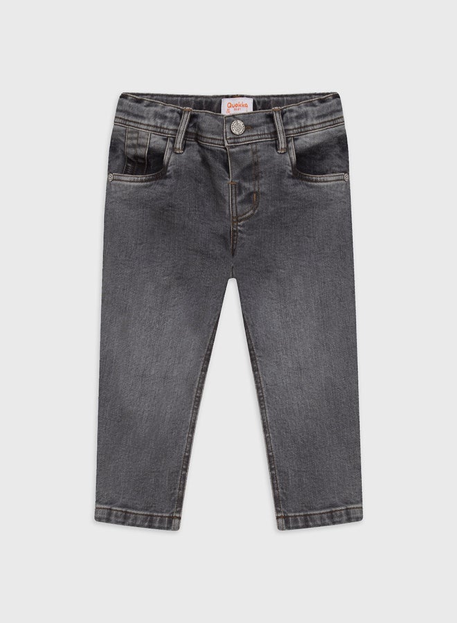 Quokka Kids Boys Denim Black Pants 