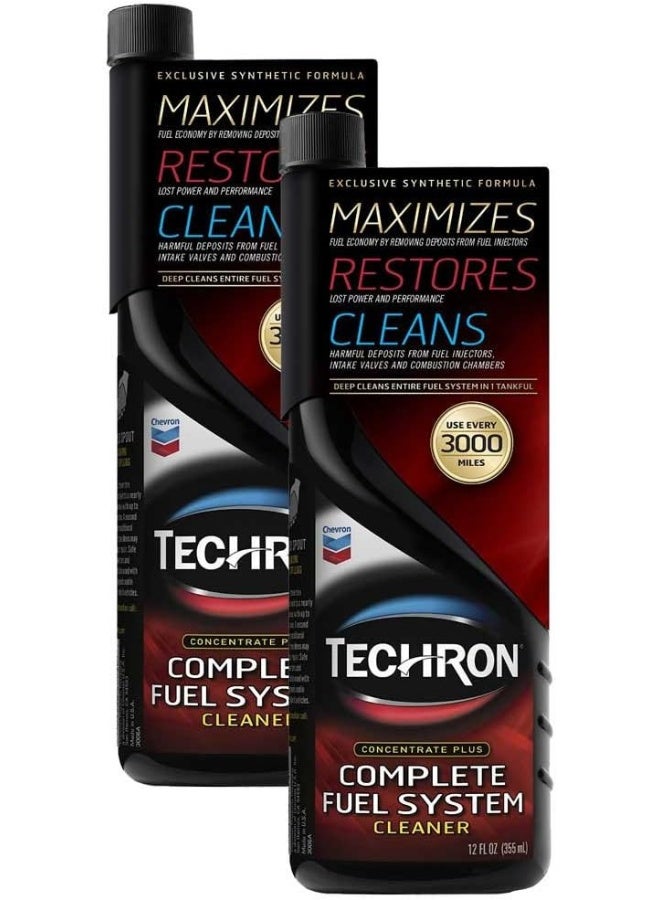 Chevron Techron 12 oz. Fuel System Cleaner (2 Pack)