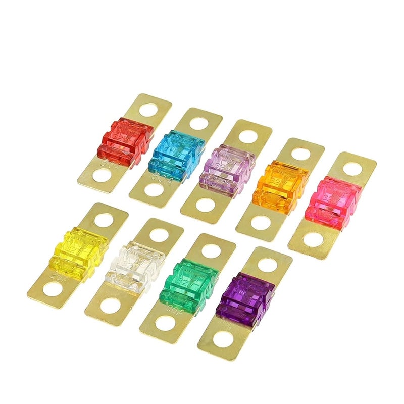 ANL Gold Plated Stud Car Fuses 50A 5PCS For Car Stereo Audio 20A To 175A - Image 2