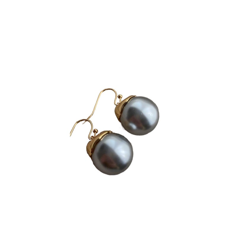 Silver Pearl Earrings with Lightweight Huggie Profile for Daily Wear and Elegant Styling - JOVA - Image 3