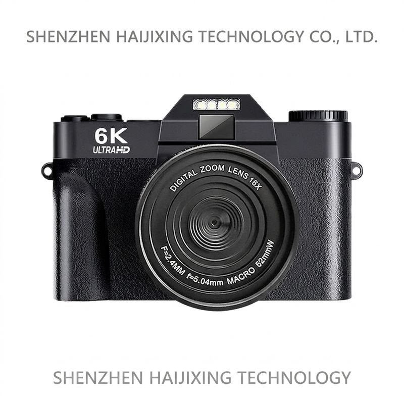 Cross-Border 6K Micro-System Camera with Wi-Fi, Flip Screen, and Selfie Mode - Retro Digital Camera for Students - Image 5