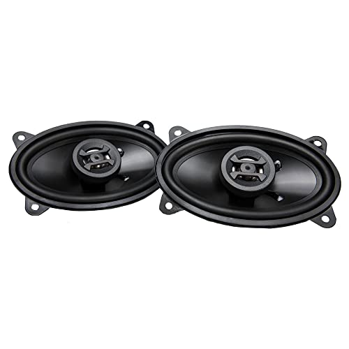 Hifonics ZS46CX 4x6 Car Speakers | Premium Audio Upgrade | Neo-Mylar Tweeter, Alpha-Cellulose Cones | Deep Bass, Clear Highs | Universal Fit, Moisture-Resistant | 200W Max - Image 1