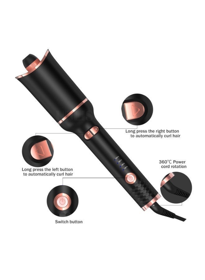 Automatic Curling Iron For Long Hair Black - Image 4