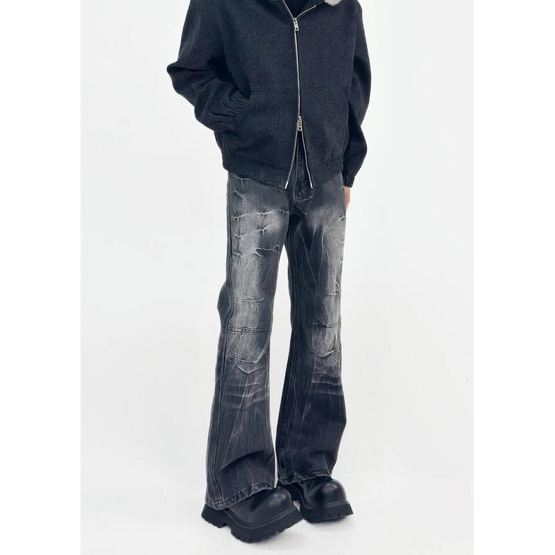 Unisex Classic Denim Jeans Loose Fit Daily Outdoor Wear - Image 3