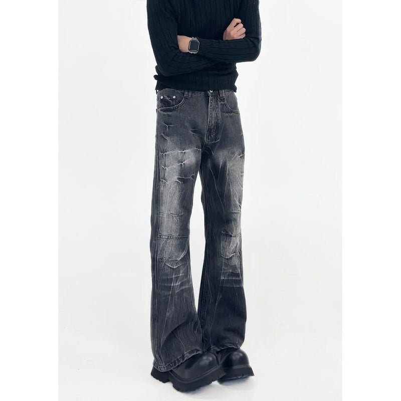 Unisex Classic Denim Jeans Loose Fit Daily Outdoor Wear - Image 2