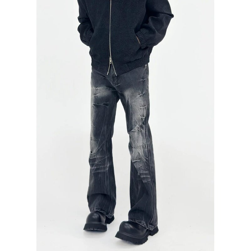Unisex Classic Denim Jeans Loose Fit Daily Outdoor Wear - Image 4