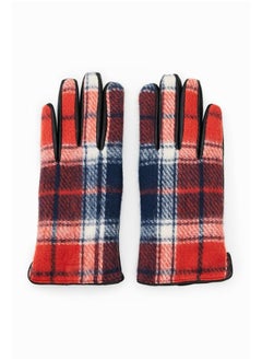 DESIGUAL Tartan gloves  - Image 1